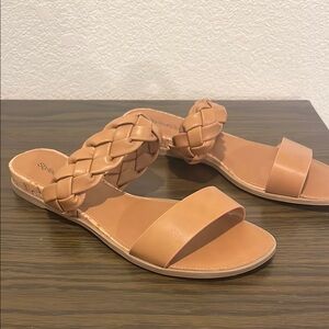 Style & Co Tan Minimalist Sandals